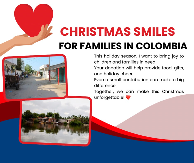 Christmas Smiles for Families in Colombia